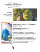 Matthew Papakipos talk announcement